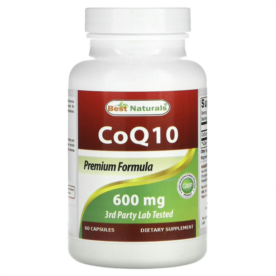   Best Naturals, CoQ10, 600 , 60     -     -,    