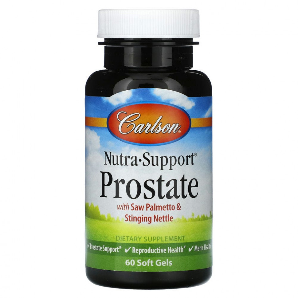   Carlson, Nutra-Support Prostate, 60      -     -,    