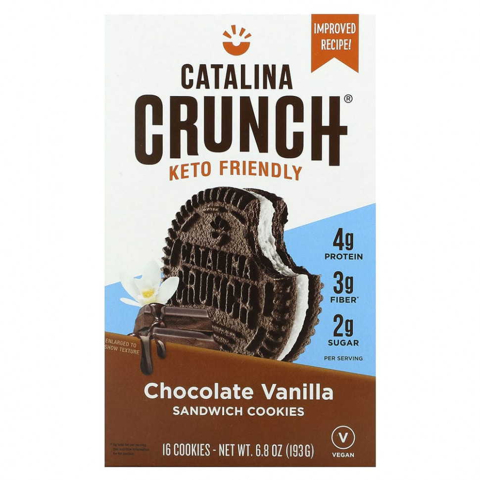   Catalina Crunch, Keto Sandwich Cookies, - , 16 , 6,8  (193 )    -     -,    