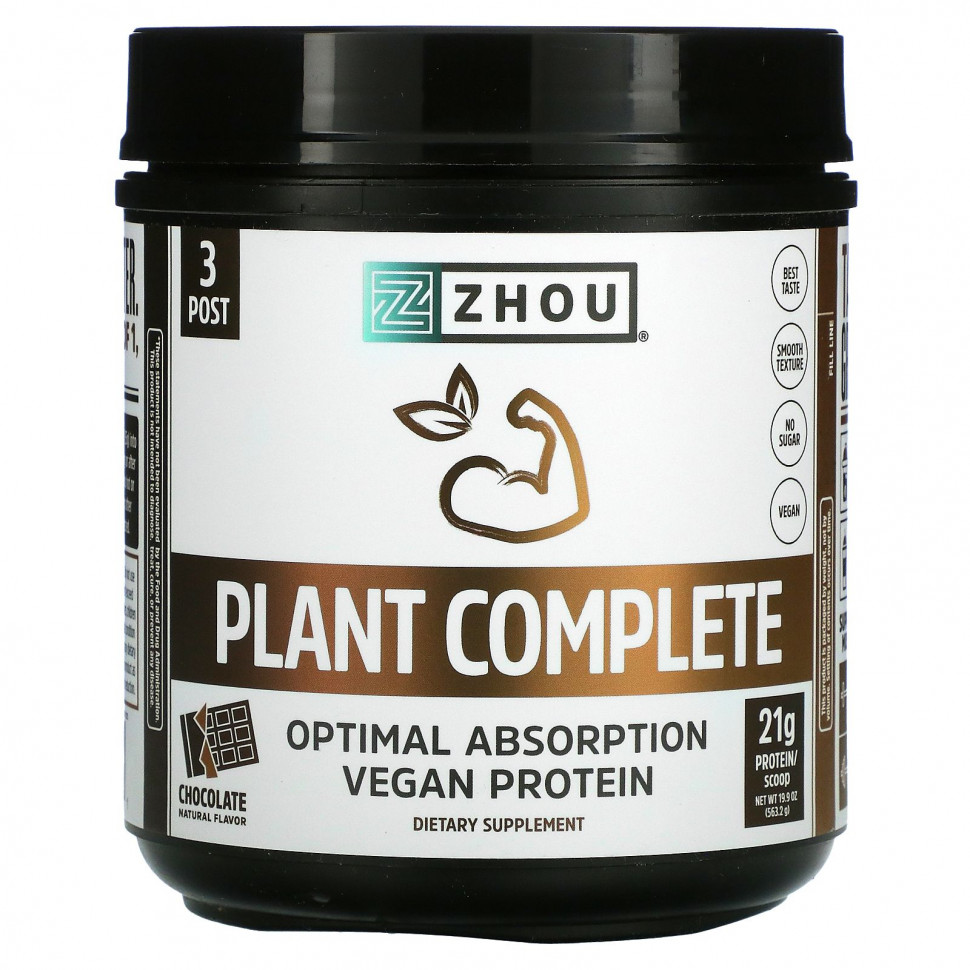   Zhou Nutrition, Plant Complete,     , , 563,2  (19,9 )    -     -,    