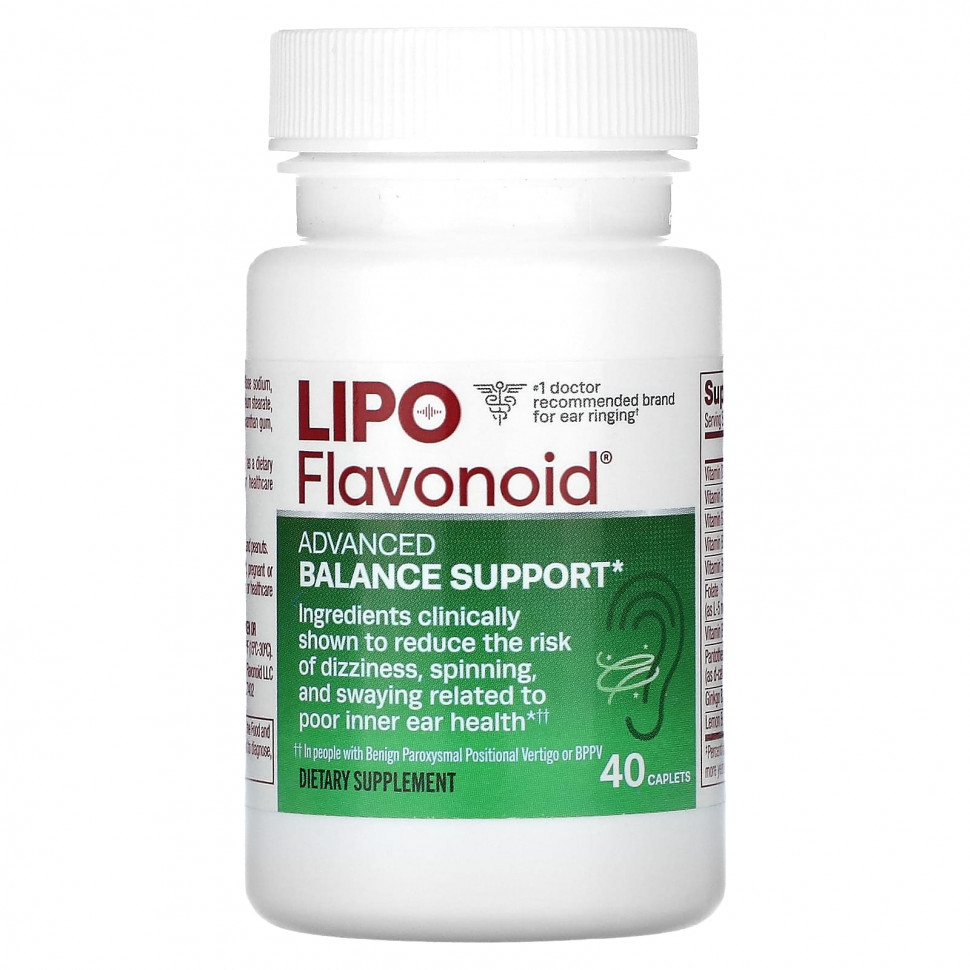   Lipo-Flavonoid, Advanced Balance Support, 40     -     -,    