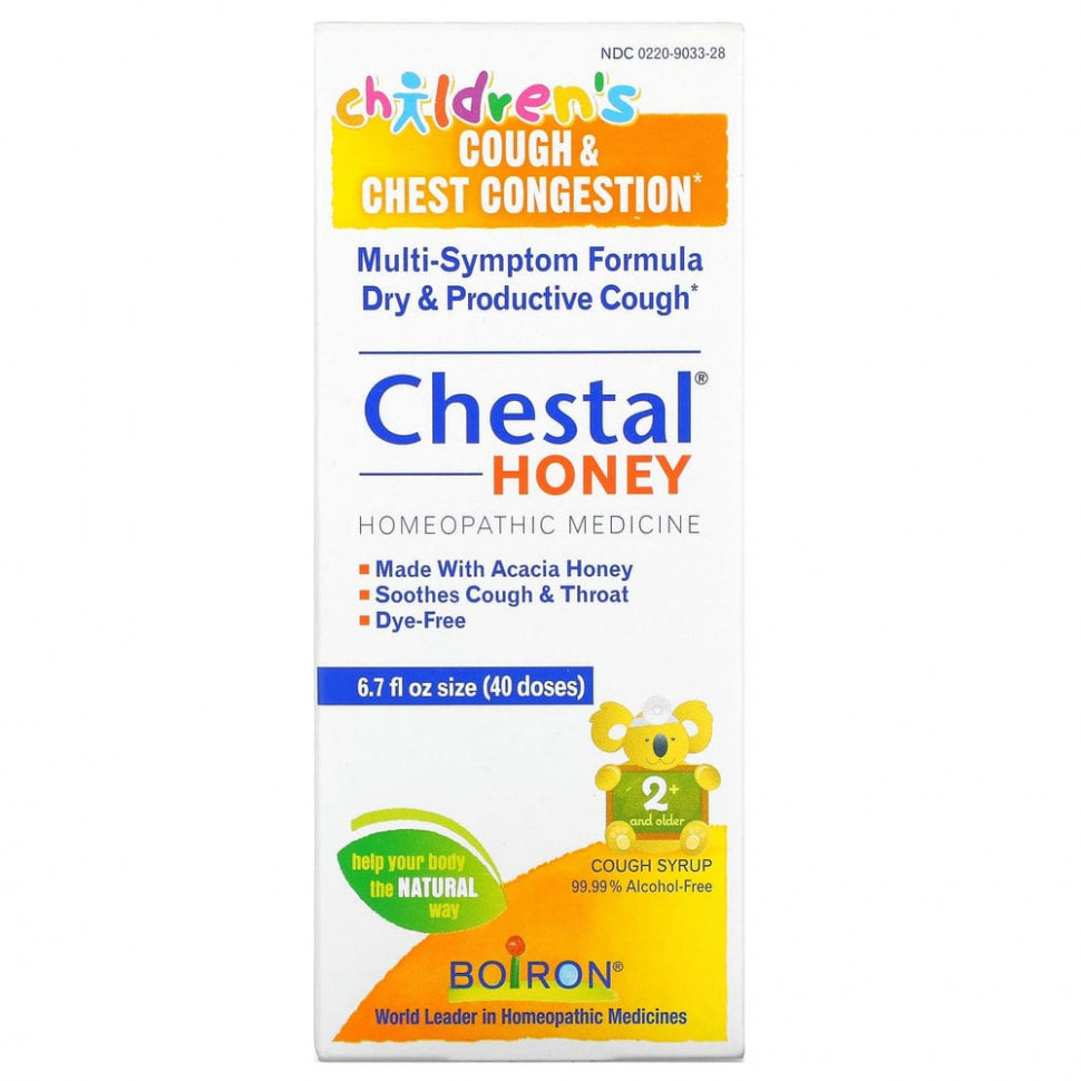   Boiron, Chestal Honey,           , 40  (6,7 . )    -     -,    