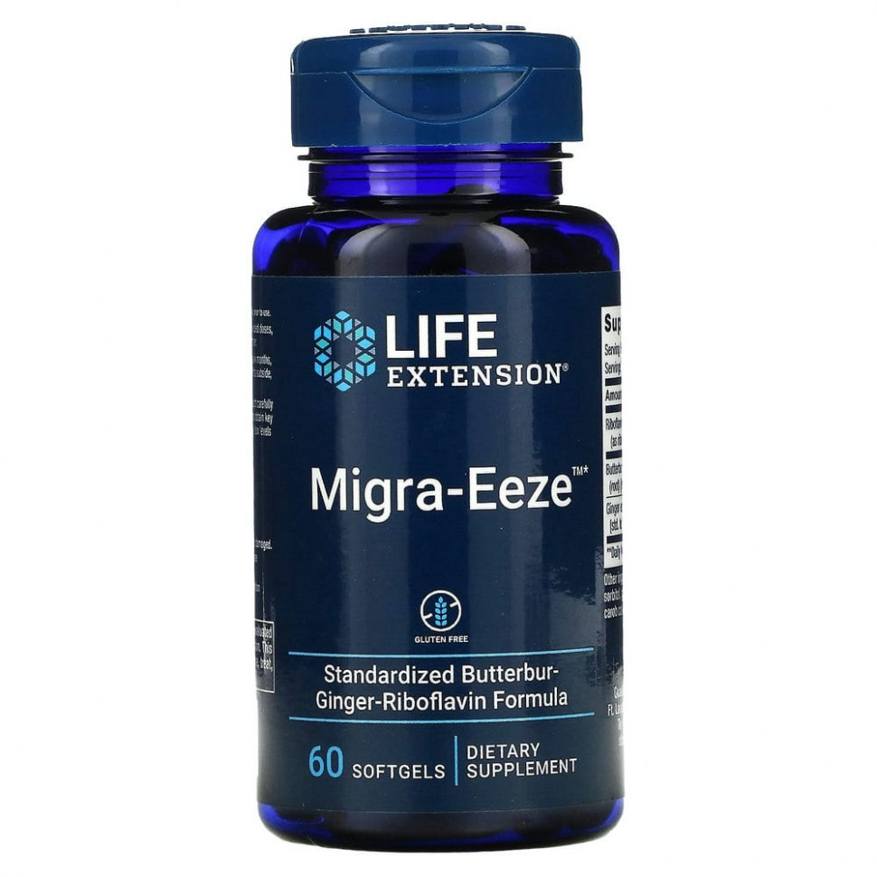   Life Extension, Migra-Eeze, 60      -     -,    