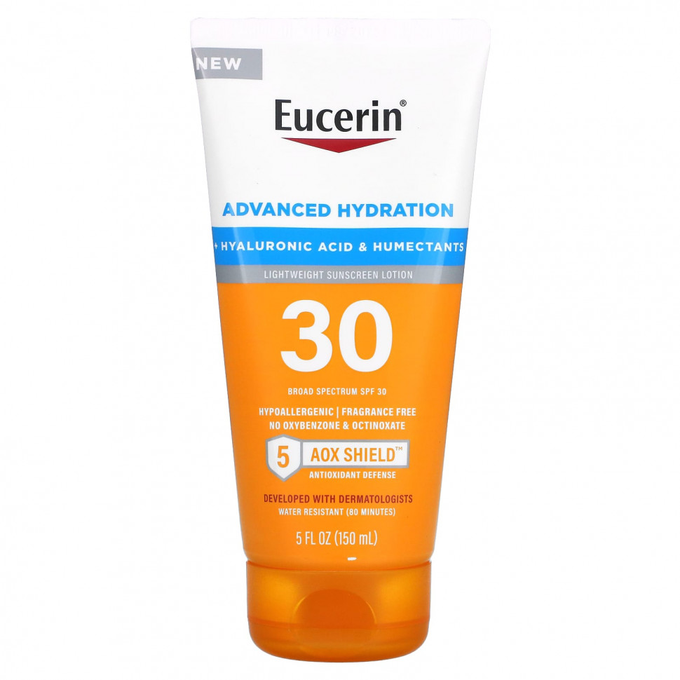   Eucerin, Advanced Hydration,   , SPF 30,  , 150  (5 . )    -     -,    