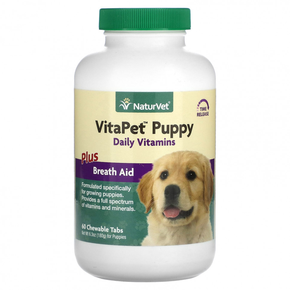   NaturVet, VitaPet Puppy,      , 60      -     -,    