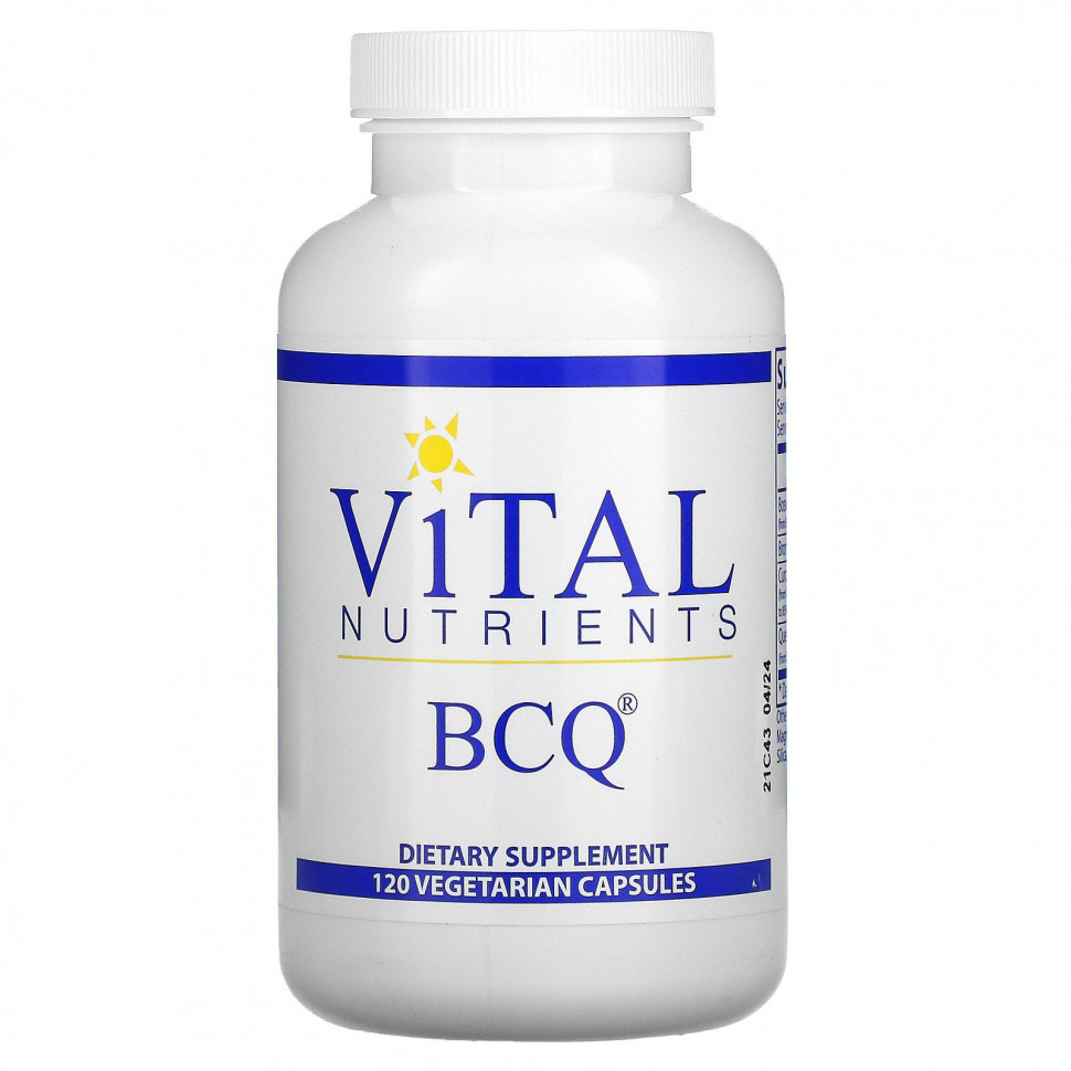   Vital Nutrients, BCQ, 120      -     -,    