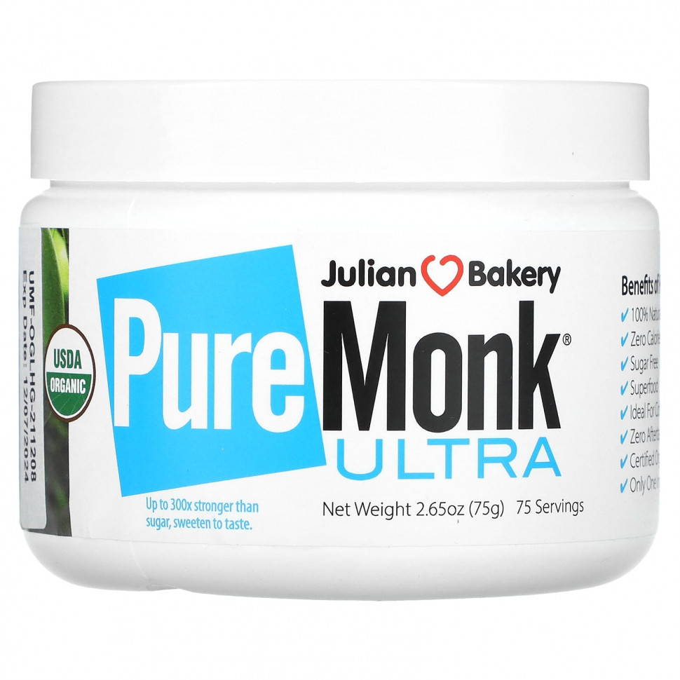   Julian Bakery, Pure Monk Ultra, 75  (2,65 )    -     -,    