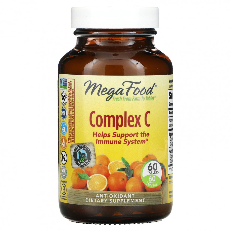   MegaFood, Complex C, 60     -     -,    