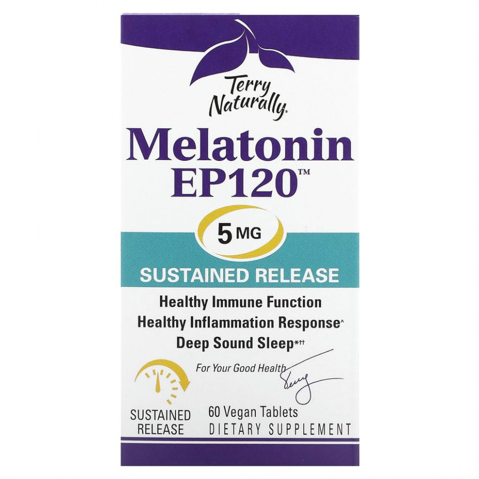   Terry Naturally, Melatonin EP120, 5 , 60      -     -,    