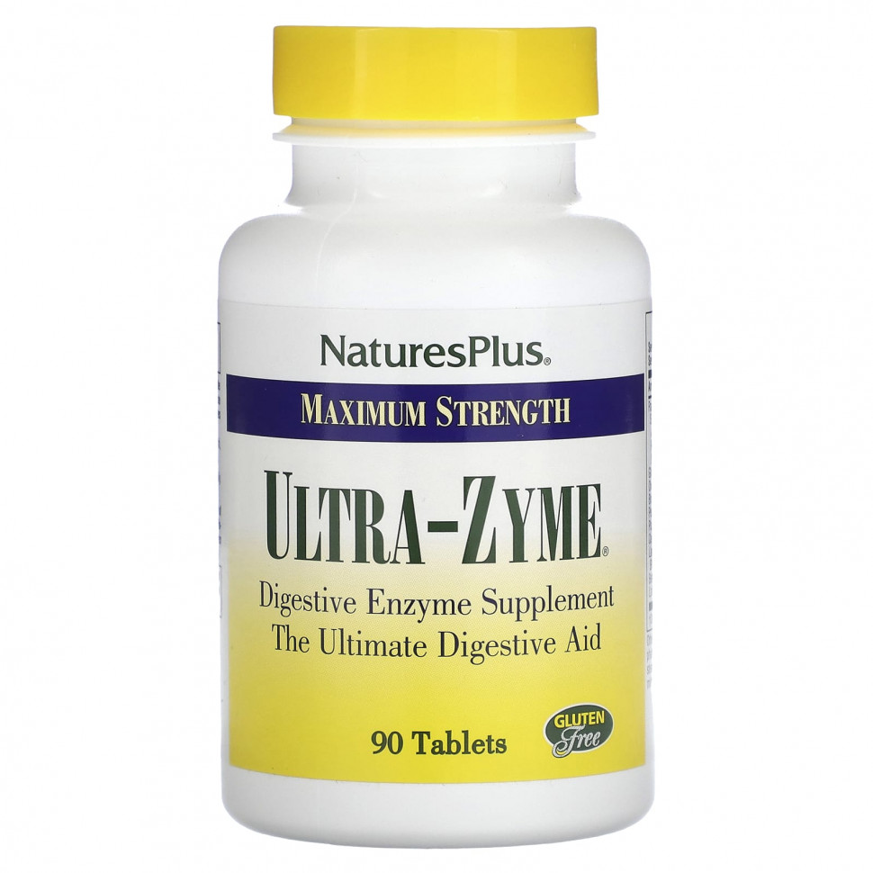   NaturesPlus,   , Ultra-Zyme, 90     -     -,    