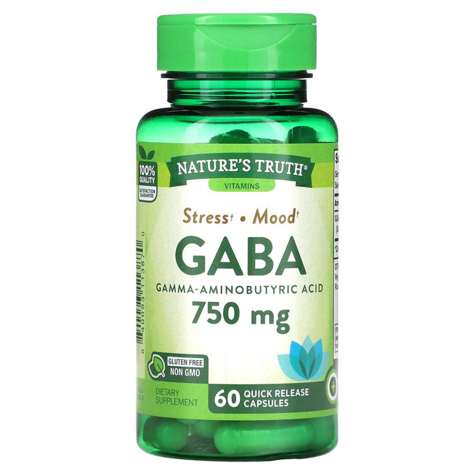   Nature's Truth, Gaba, - , 750 , 60        -     -,    