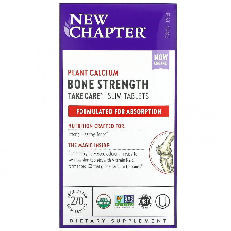   New Chapter, Bone Strength Take Care, 270       -     -,    