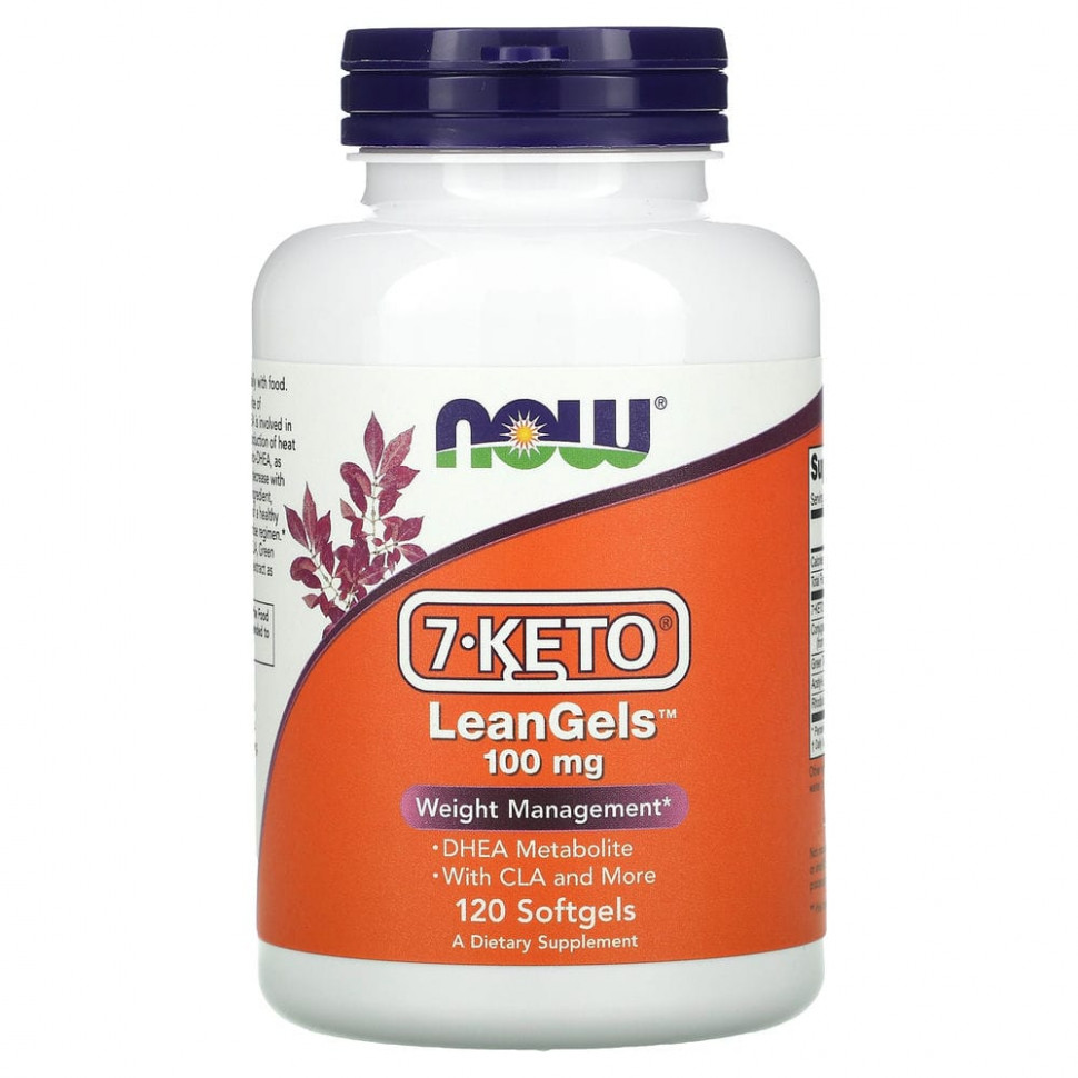   NOW Foods, 7-Keto LeanGels, 100 , 120       -     -,    