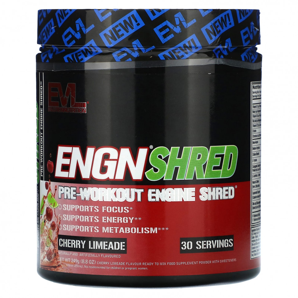   EVLution Nutrition, ENGN Shred,  ,  , 249  (8,8 )    -     -,    