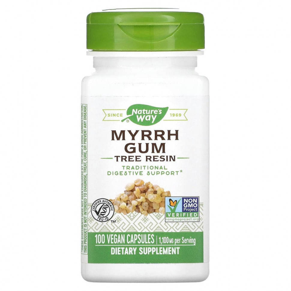   Nature's Way, Myrrh Gum,  , 550 , 100      -     -,    