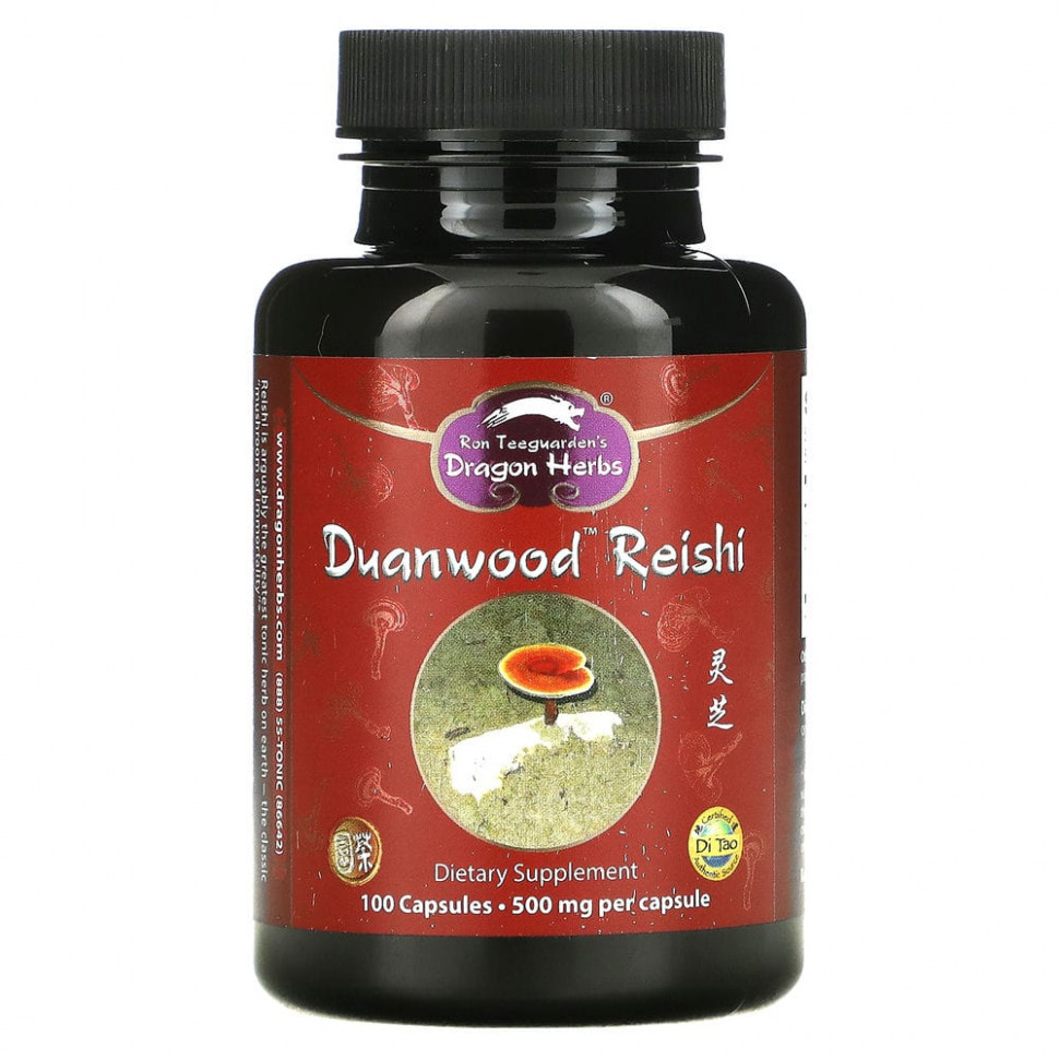   Dragon Herbs, Duanwood Reishi, 500 , 100      -     -,    