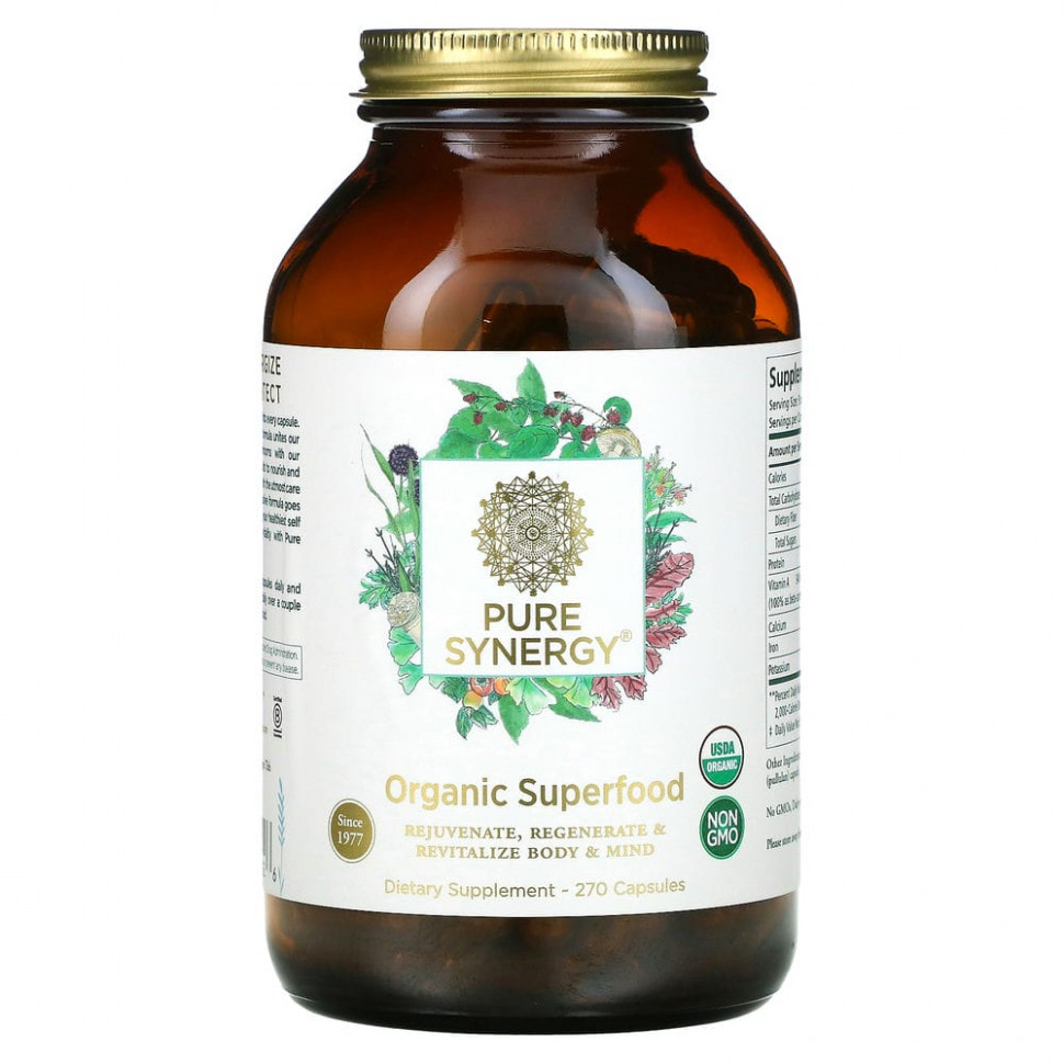   Pure Synergy, The Original Superfood, 270     -     -,    