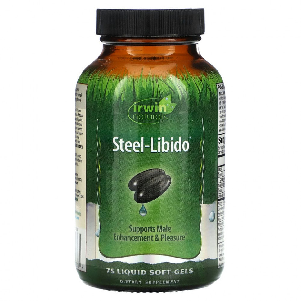   Irwin Naturals, Steel Libido, 75         -     -,    