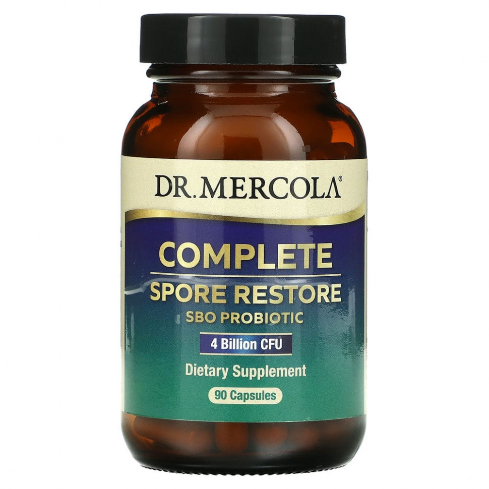   Dr. Mercola, Complete Spore Restore, 4  , 90     -     -,    