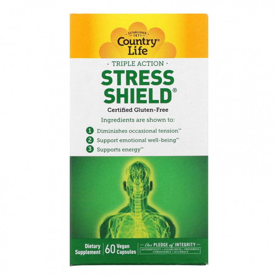   Country Life, Stress Shield,  , 60      -     -,    