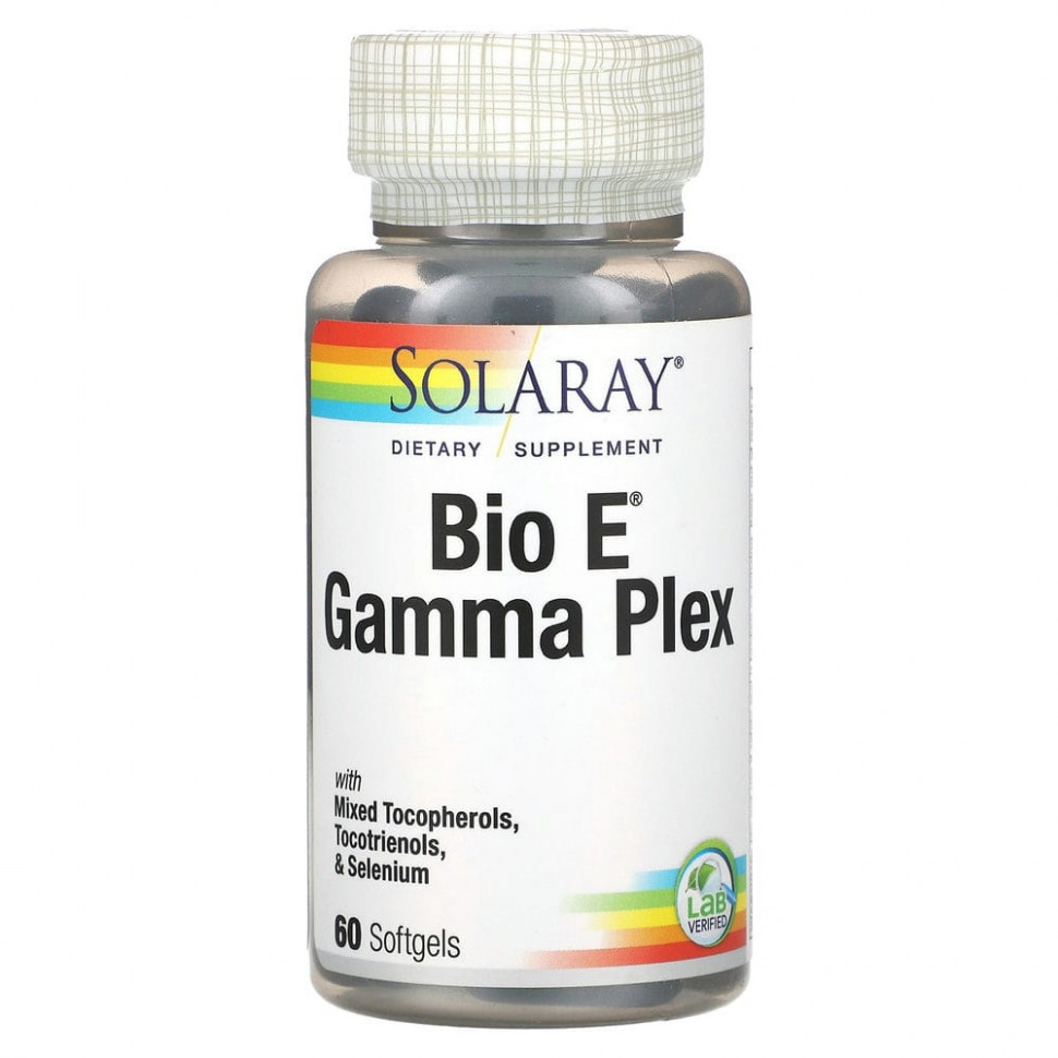   Solaray, Bio E Gamma Plex, 60      -     -,    