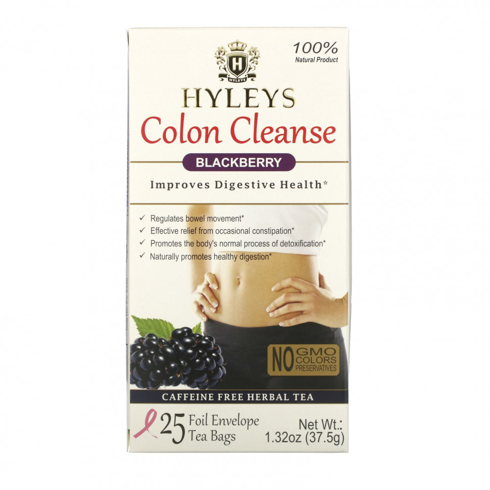   Hyleys Tea, Colon Cleanse, ,   25, 37,5  (1,32 )    -     -,    