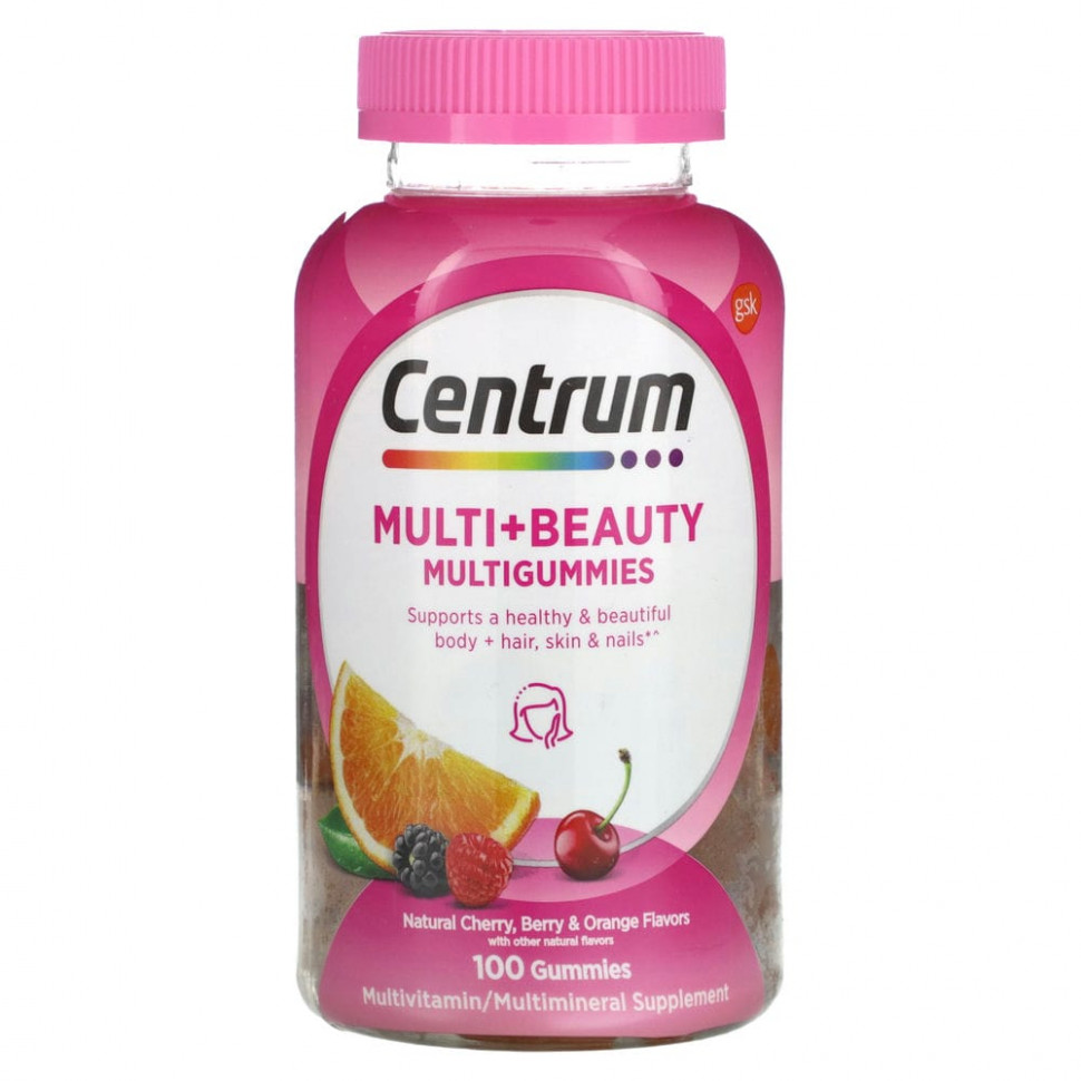   Centrum, Multi + Beauty  ,  ,   , 100      -     -,    