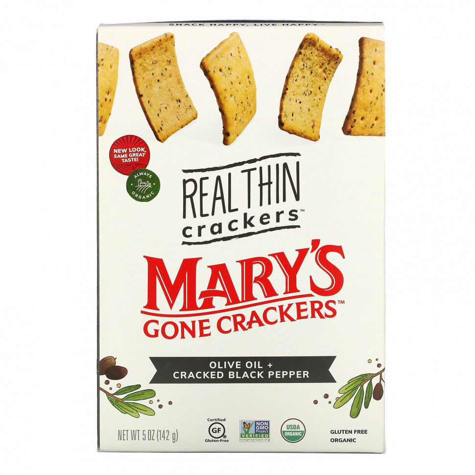   Mary's Gone Crackers, Real Thin Crackers,     , 142  (5 )    -     -,    