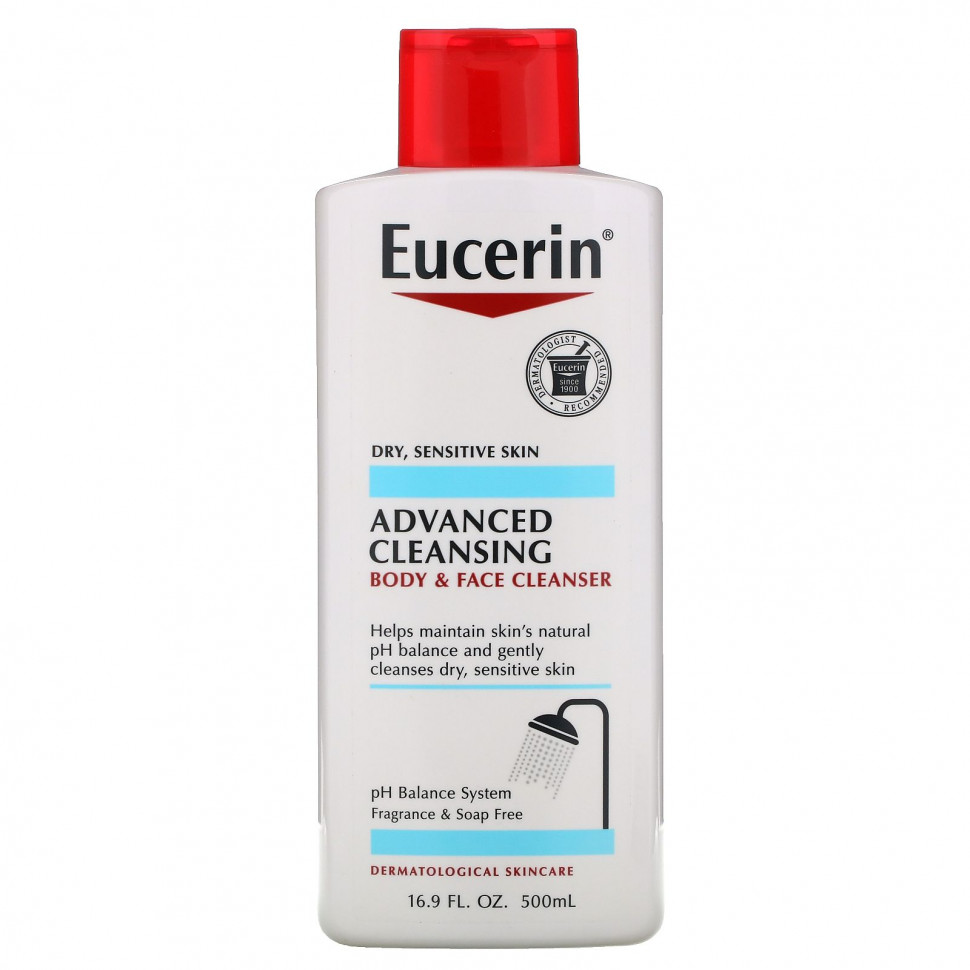   Eucerin, Advanced Cleansing,      ,  , 500  (16,9  )    -     -,    