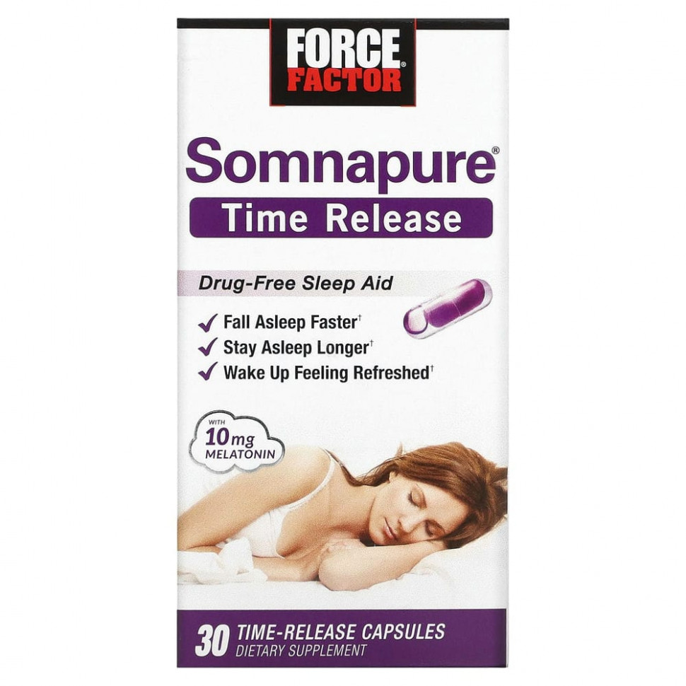   Force Factor, Somnapure,    , 10 , 30        -     -,    