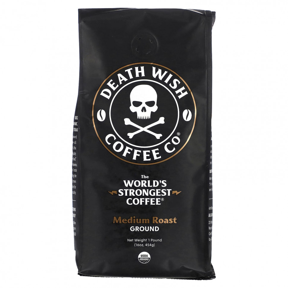   Death Wish Coffee,     , ,  , 454  (16 )    -     -,    