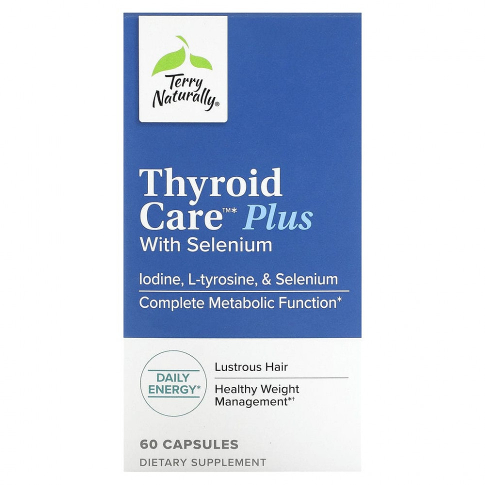   Terry Naturally, Thyroid Care Plus,    , 60     -     -,    