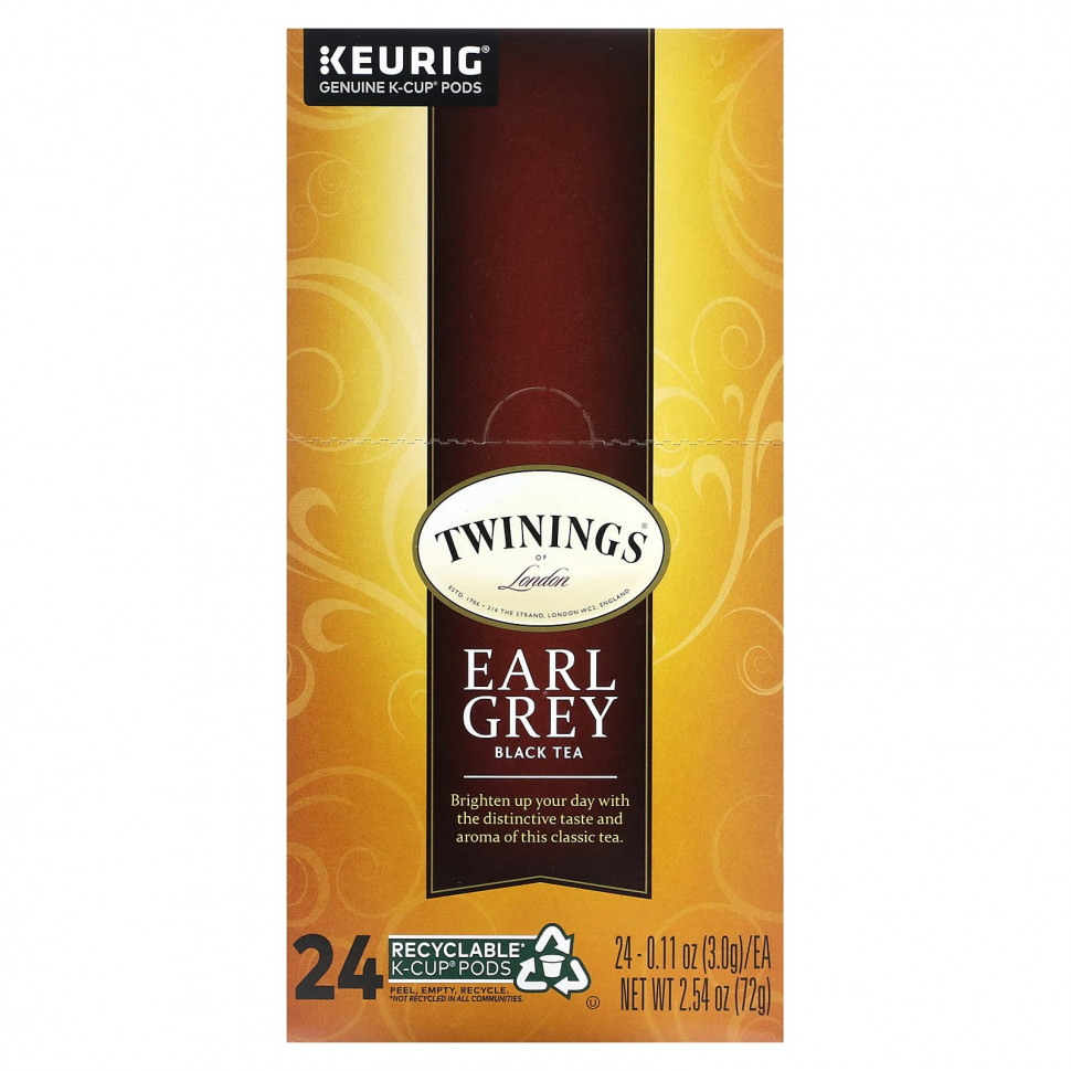   Twinings,   Earl Grey, 24 K-,  3  (0,11 )    -     -,    