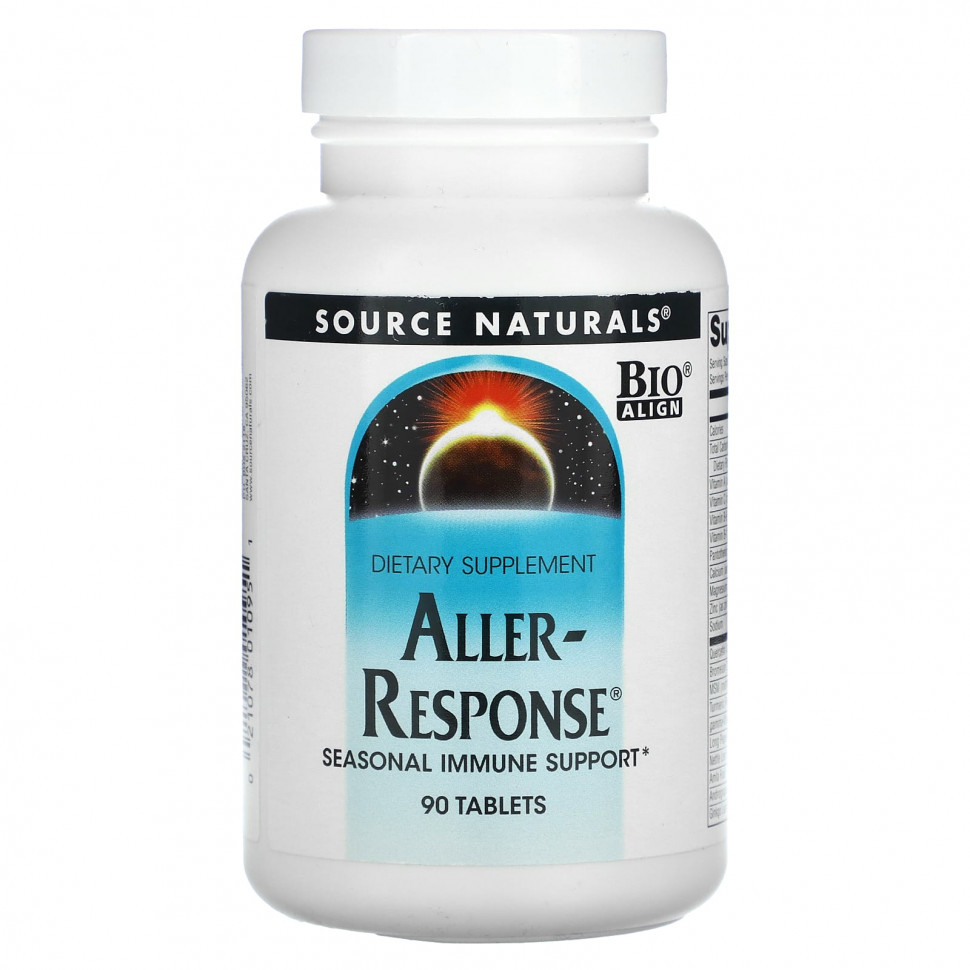   Source Naturals, Aller-Response`` 90     -     -,    