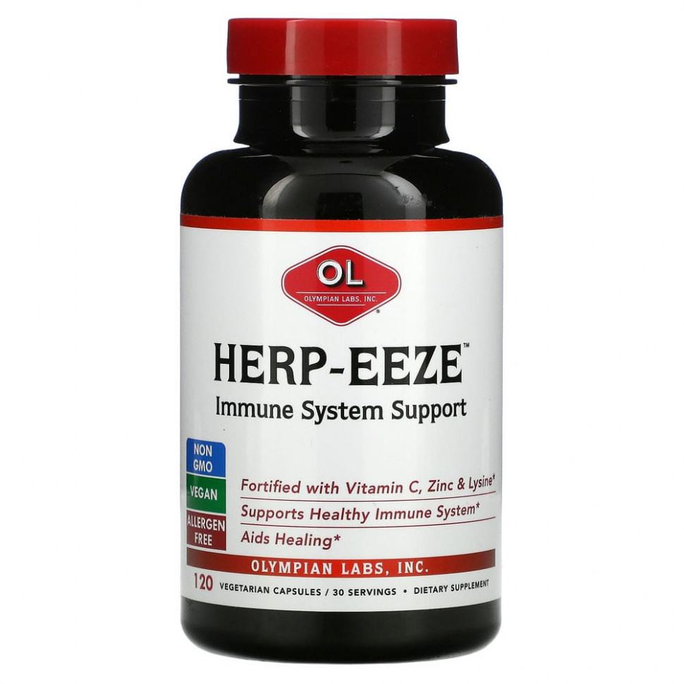   Olympian Labs, Herp-Eeze, 120      -     -,    