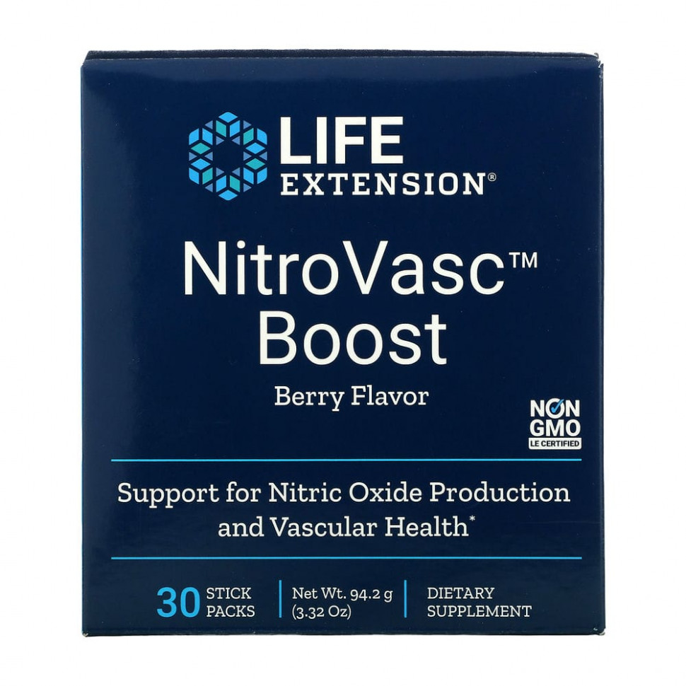   Life Extension, NitroVasc Boost,  , 30     -     -,    