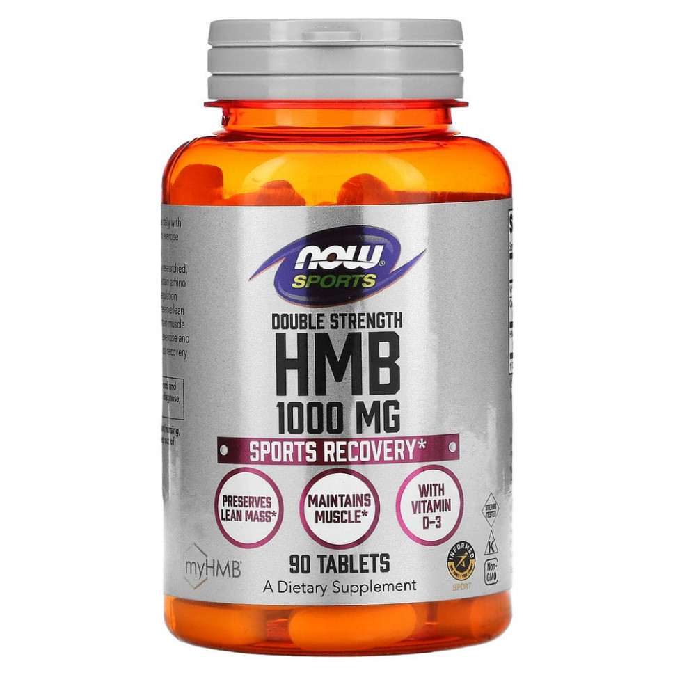   NOW Foods, Sports, HMB,  , 1000 , 90     -     -,    