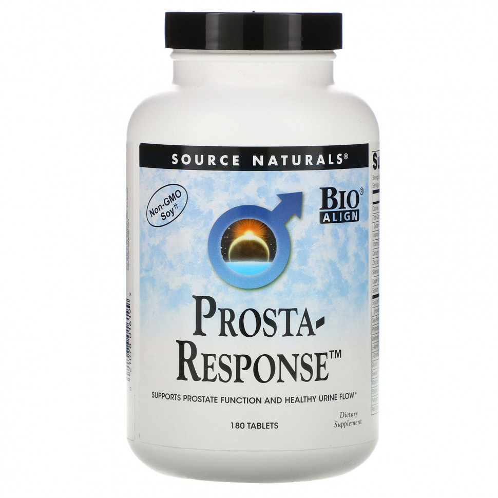   Source Naturals, Prosta-Response, 180     -     -,    