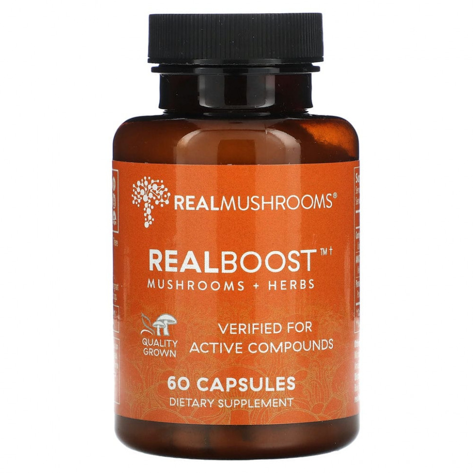   Real Mushrooms, Realboost,   `` 60     -     -,    