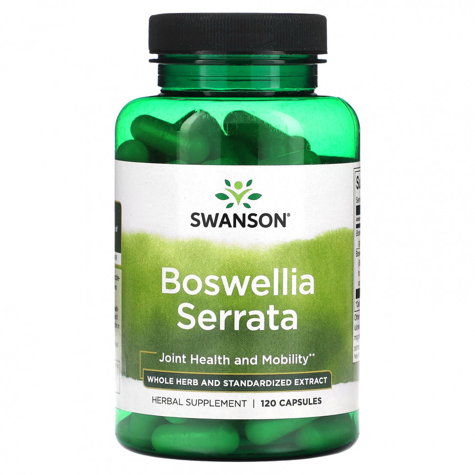   Swanson, Boswellia serrata, 120     -     -,    