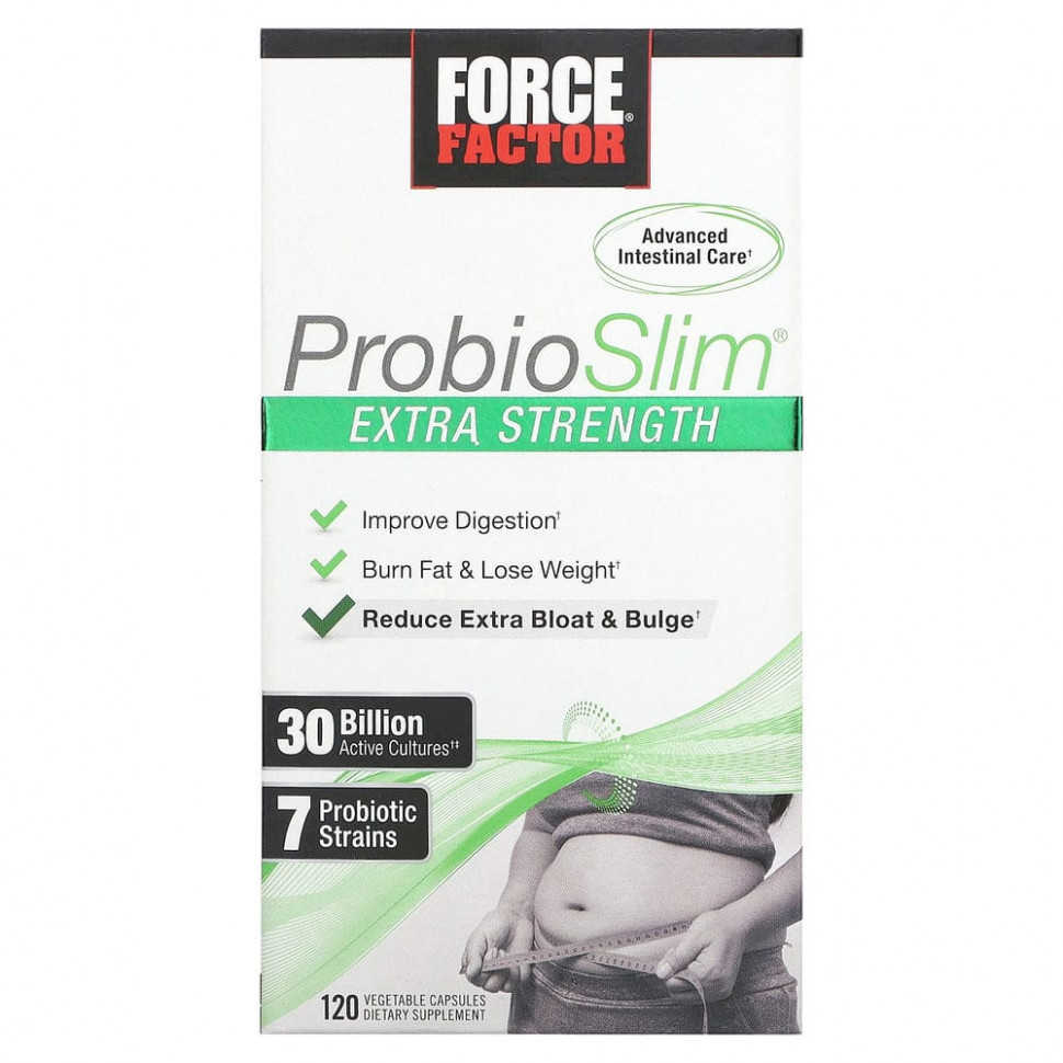   Force Factor, ProbioSlim,   , 30  , 120     -     -,    