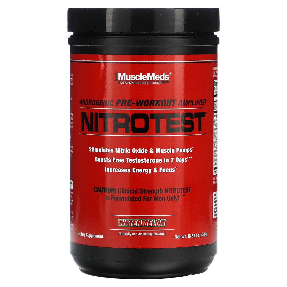   MuscleMeds, Nitrotest,   , , 468  (16,51 )    -     -,    