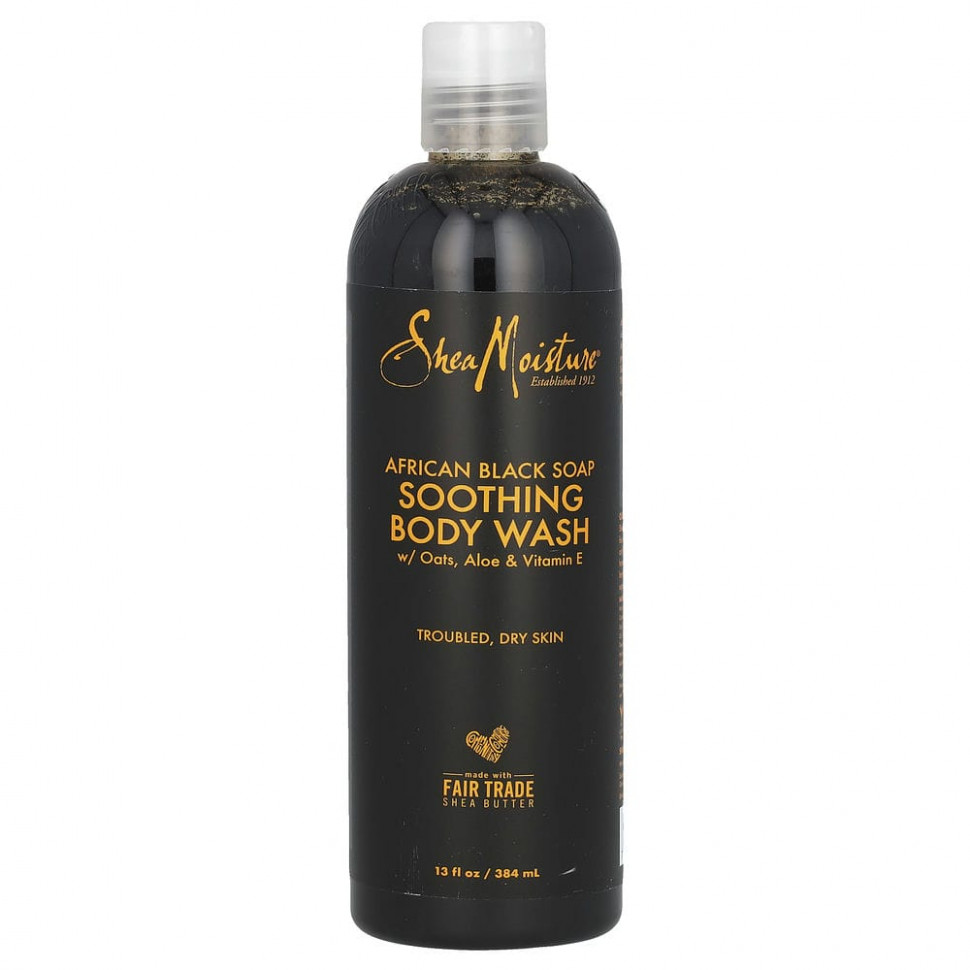   SheaMoisture, African Black Soap,    , 384  (13 . )    -     -,    