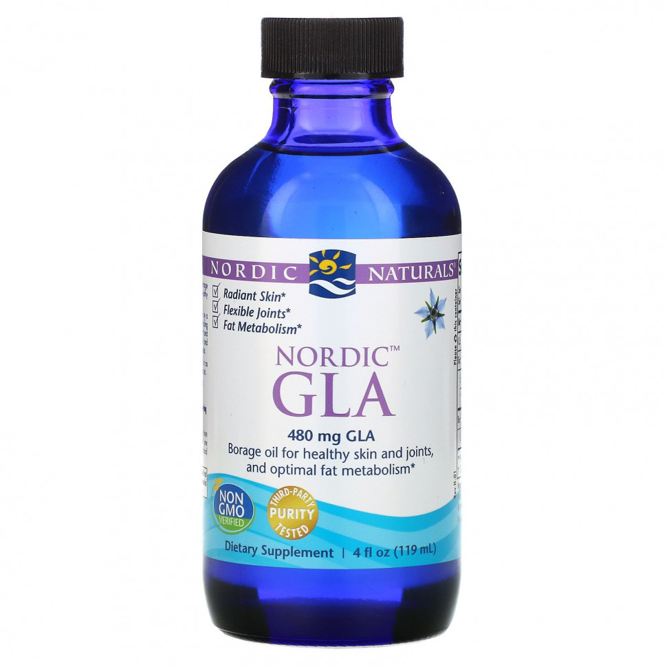   Nordic Naturals, Nordic GLA, 4   (119 )    -     -,    