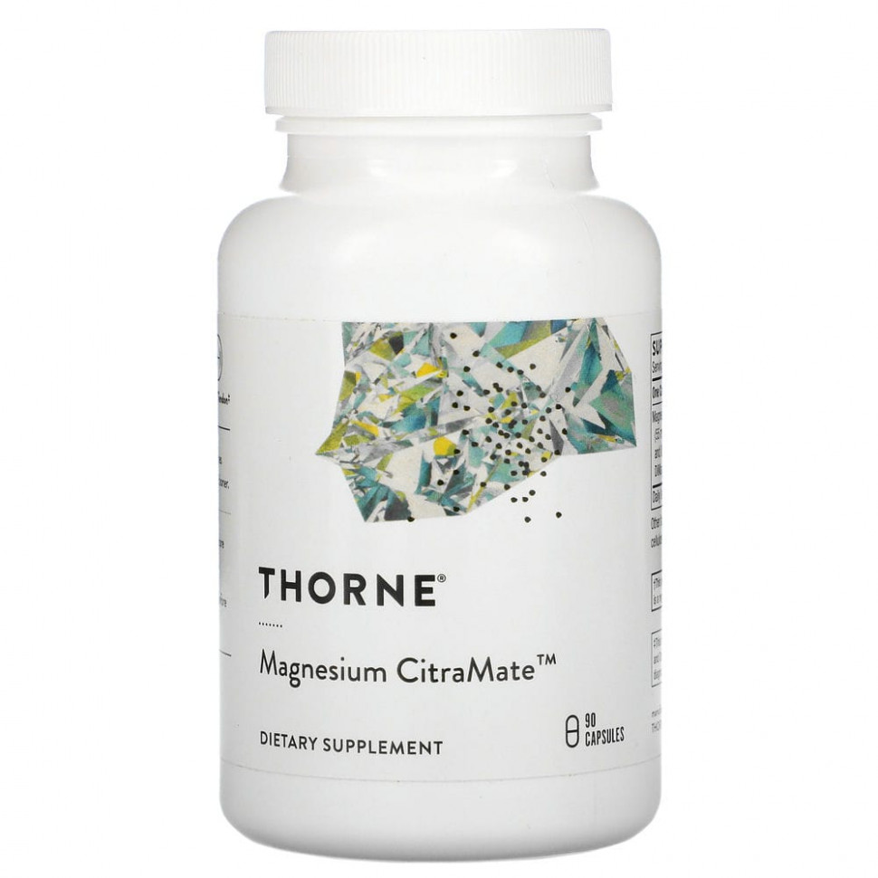   Thorne Research, Magnesium Citramate,   , 90     -     -,    