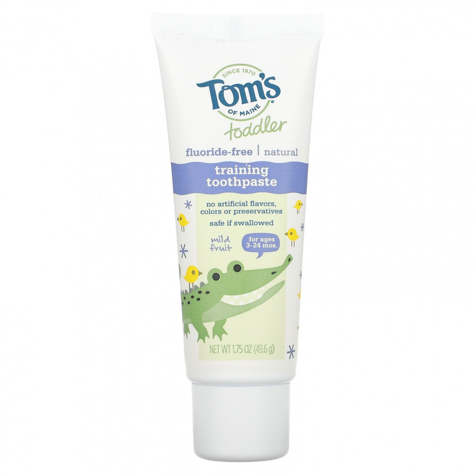   Tom's of Maine, Toddler,     ,  ,    3  24 ,  , 49,6  (1,75 )    -     -,    