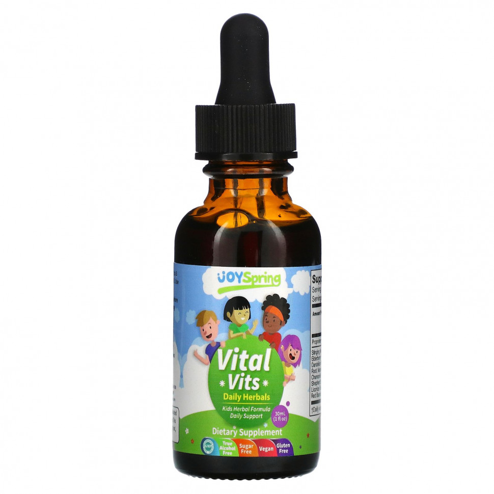   JoySpring, Vital Vits, Daily Herbals, 1   (30 )    -     -,    