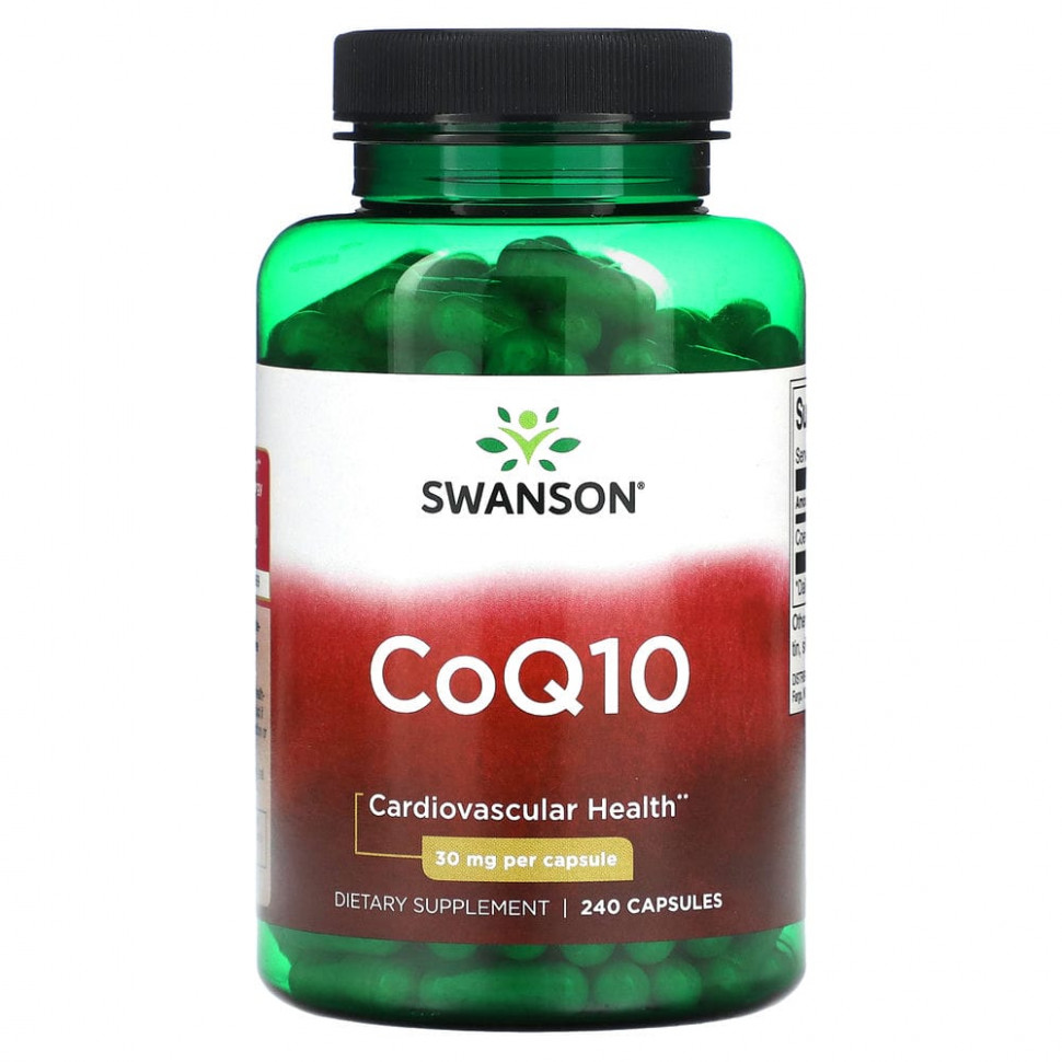   Swanson, CoQ10, 30 , 240     -     -,    