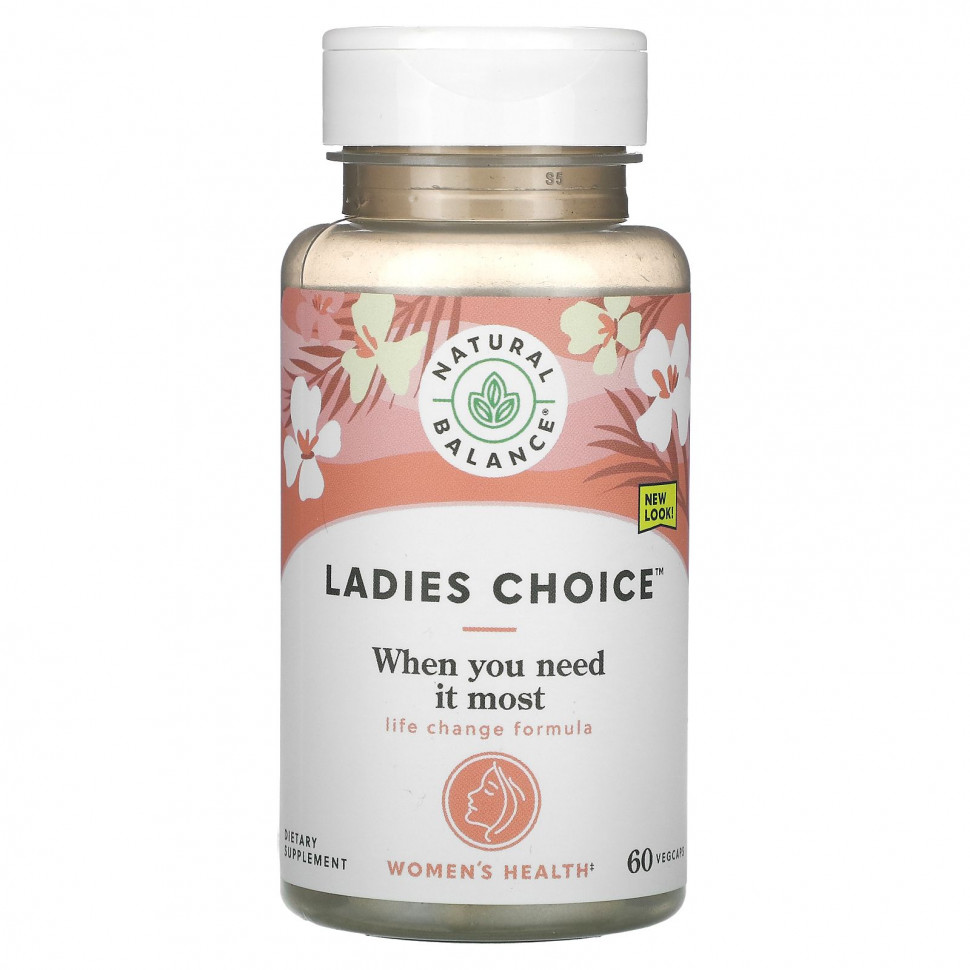   Natural Balance, Ladies Choice,        , 60      -     -,    