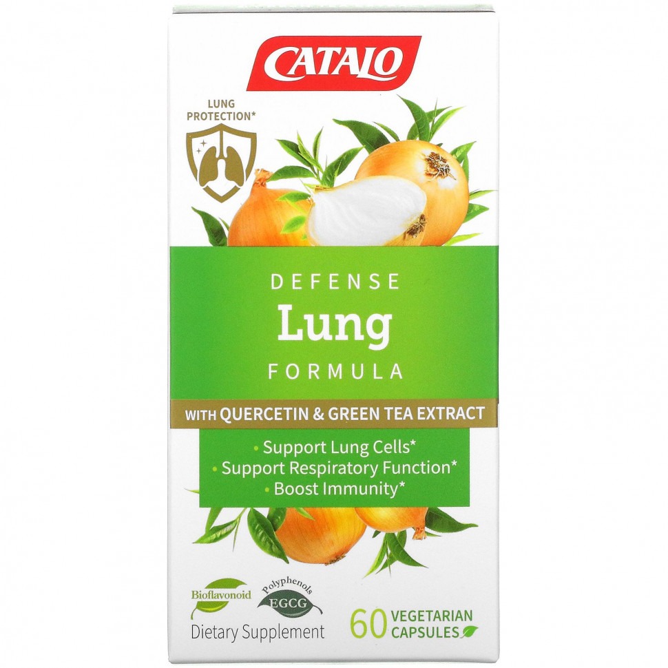   Catalo Naturals,  Defense Lung      , 60      -     -,    